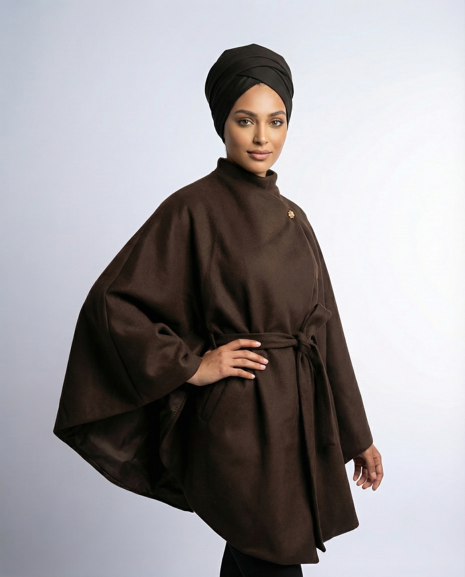 Cape Enveloppante – Chocolat