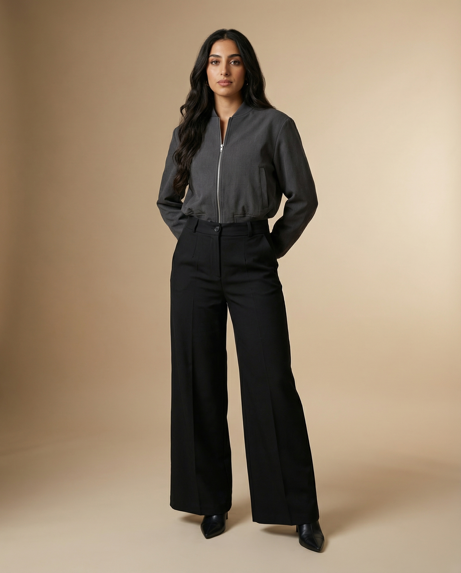 Pantalon Classique Noir